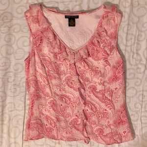 Grace Dane Lewis 100% Silk blouse